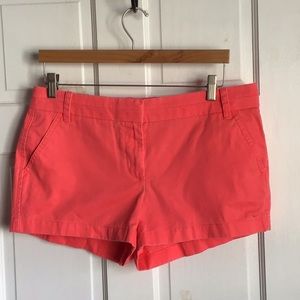 J crew 3” inseam cotton shorts size 10